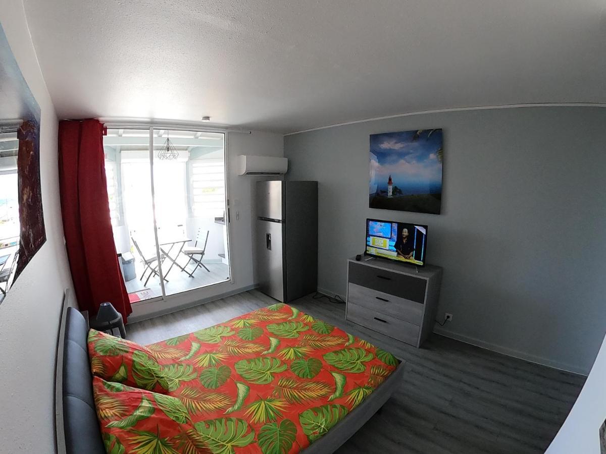 Studio Grand Confort Vue Mer Plage à 100m * Saint-Francois (Grande-Terre)